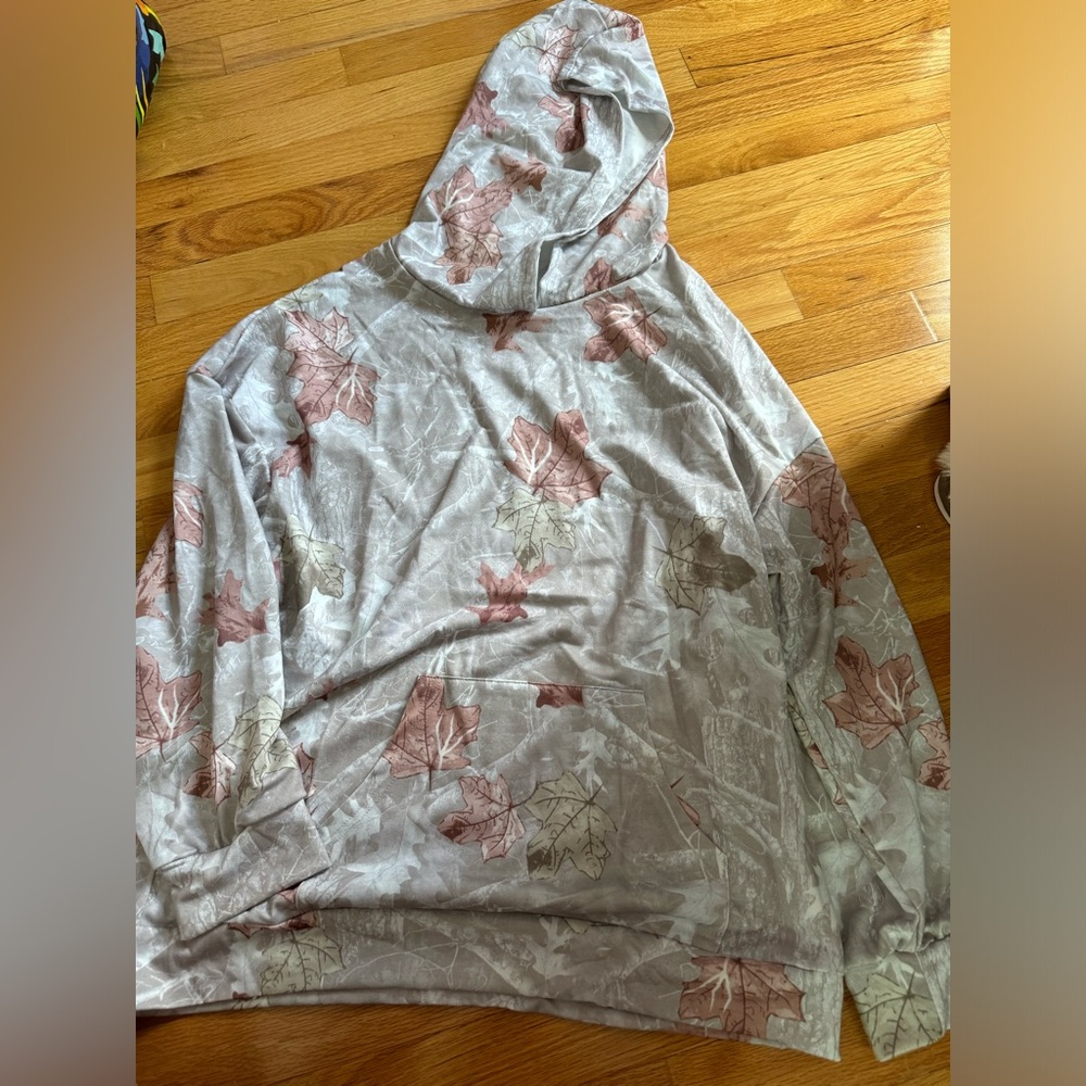camo pull over size s